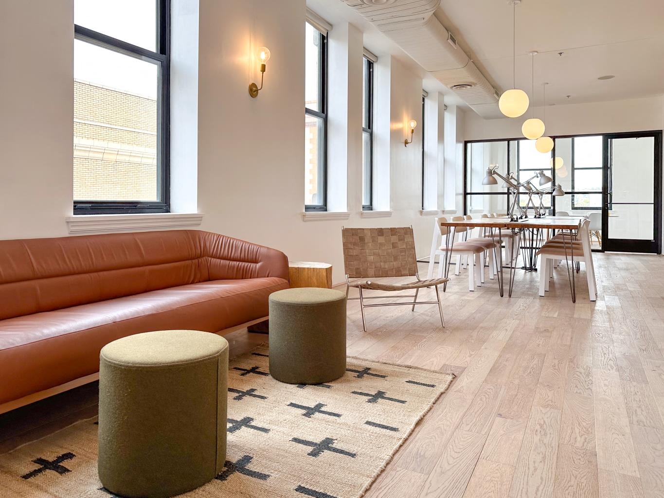 Shared workspaces at Liberty Bank Building Co - Liberty Bank